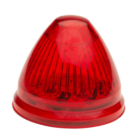 Clr/Mrk, 2" Red Beehive, 9 Diode, Hi Count® LED - g3092 - Grote