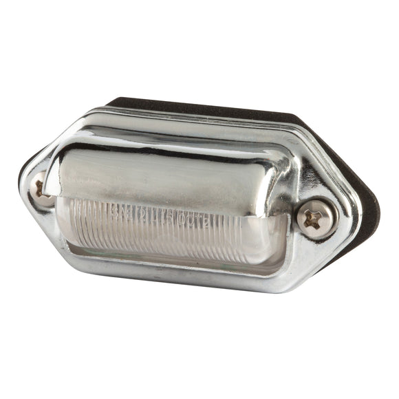 Dome/Interior Lamp, Chrome, Hi Count® LED, Hooded Guard, Interior/Utility Lamp 