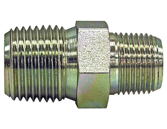 Hex Nipple 1/4 Inch Male Pipe Thread To 1/4 Inch Male Pipe Thread - H3069X4 - Buyers Products