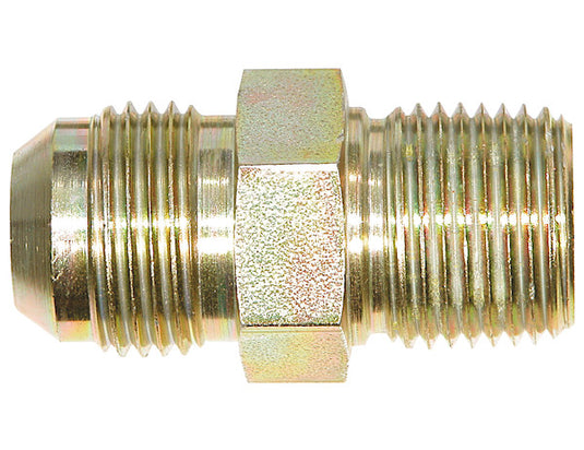 Male Connector 1/2 Inch Tube O.D. To 3/8 Inch Male Pipe Thread - H5205X8 - Buyers Products