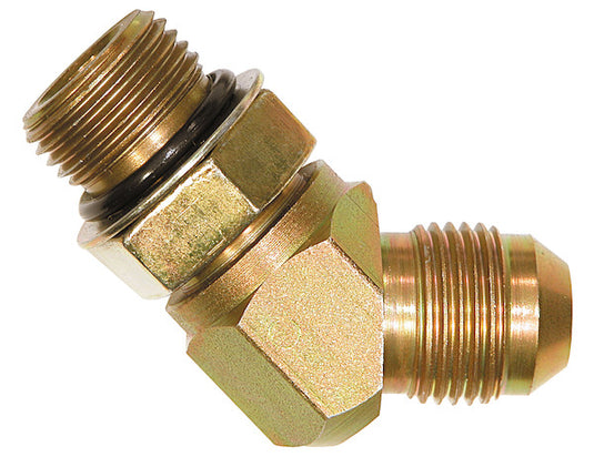 Straight Thread O-Ring 45¬¨√Ü Elbow 3/4 Inch Tube O.D. To 3/4 Inch Port Size - H5365X12 - Buyers Products