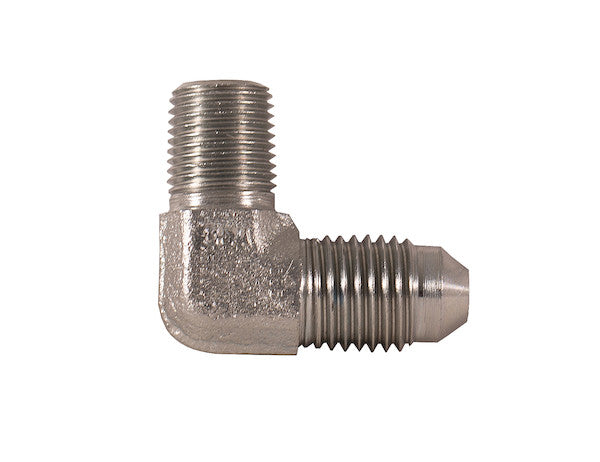 90¬¨√Ü Male Elbow 1/2 Inch Tube O.D. To 1/2 Inch Male Pipe Thread - H5405X8X8 - Buyers Products