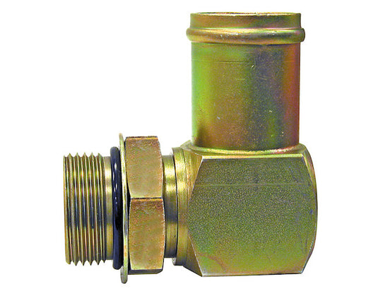 90 Degree Straight Thread Hose Connector - H890X20X16 - Buyers Products