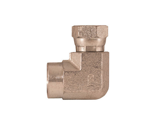 1.5-11.5 Inch NPSM Female Pipe Swivel To 1.5-11.5 Female Pipe Thread 90¬¨√Ü Elbow - H9455X24X24 - Buyers Products