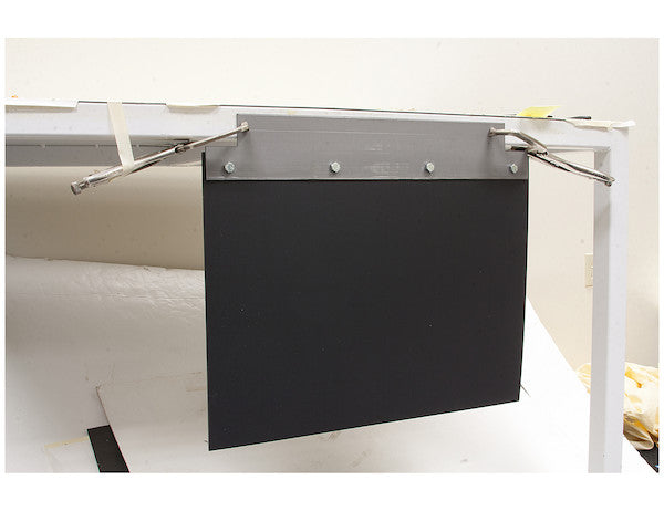 Straight Mudflap Mounting Plate for All 24 Inch Splash Guards - MFBH2375F - Buyers Products