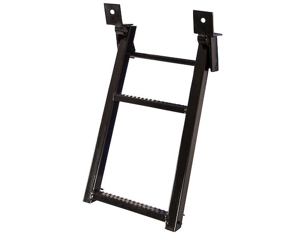 2-Rung Yellow Retractable Truck Steps with Nonslip Tread - 17.38 x 30.25 Inch - RS2Y - Buyers Products