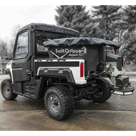 SaltDogg? 0.40 Cubic Yard Electric Black Poly Hopper Spreader - SHPE0400 - Buyers Products