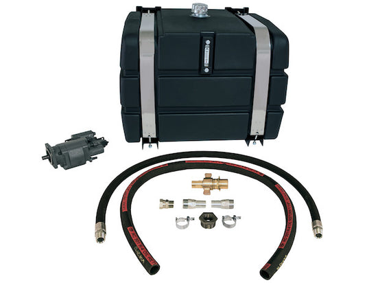 50 Gallon Side-Mount Reservoir/Direct Mount Pump Wetline Kit CCW With Poly Tank - SMWLK50PDMCCW - Buyers Products