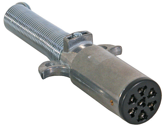 7-Way Die-Cast Metal Trailer Connector - Trailer Side - TC2007 - Buyers Products