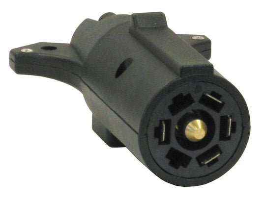 7-Way Flat to 5-Flat Plastic Trailer Connector Adapter - TC2075P - Buyers Products