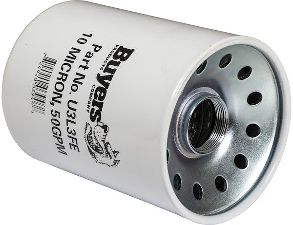 Return Line Filter 10 Micron Replacement Element For HFA2/HFA3/HFA4-Series - U3L3FE - Buyers Products