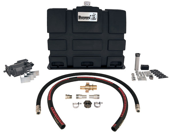 70 Gallon Upright Reservoir/Direct Mount Pump Wetline Kit CCW With Steel Tank - UWLK70DMCCW - Buyers Products