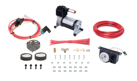 FIR-2158 Firestone Ride-Rite Suspension Air Helper Springs Command Kit With Light Duty Compressor ; Level Command II