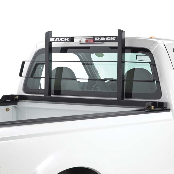 BAC-15004 BackRack Black Steel Frame Only ; F150 04-21 / Chevy Silverado/ GMC Sierra 07-18 1500/07-19 HD/ Chevy Silverado/GMC Sierra 88-98/ Toyota Tundra 07-21