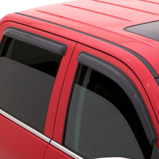 AVS-94515 Auto Ventshade Smoke Tape on  Ventvisor Chevy Silverado/ GMC Sierra Crew 07-13 1500 07-14 Suburban Yukon Avalanche 07-14 - AVS-94515 - Absolute Autoguard