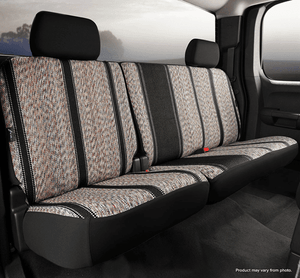 FIA-TR42-67-BK Fia 2019-2020 1500/2020 Silverado/Sierra HD Crew Cab Black Saddle Blanket Rear Seat Cover