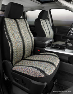 FIA-TR47-34-BK Fia 2015-2021 F150 Super Duty Black Saddle Blanket Front Seat Cover Buckets